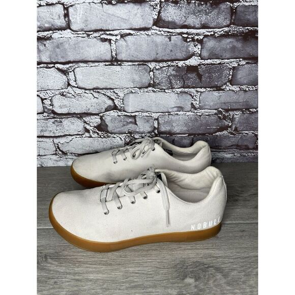 NoBull Ivory Canvas Trainer Training Lace Up Shoes Sneakers Men’s Sz 11M US/45EU main image 13